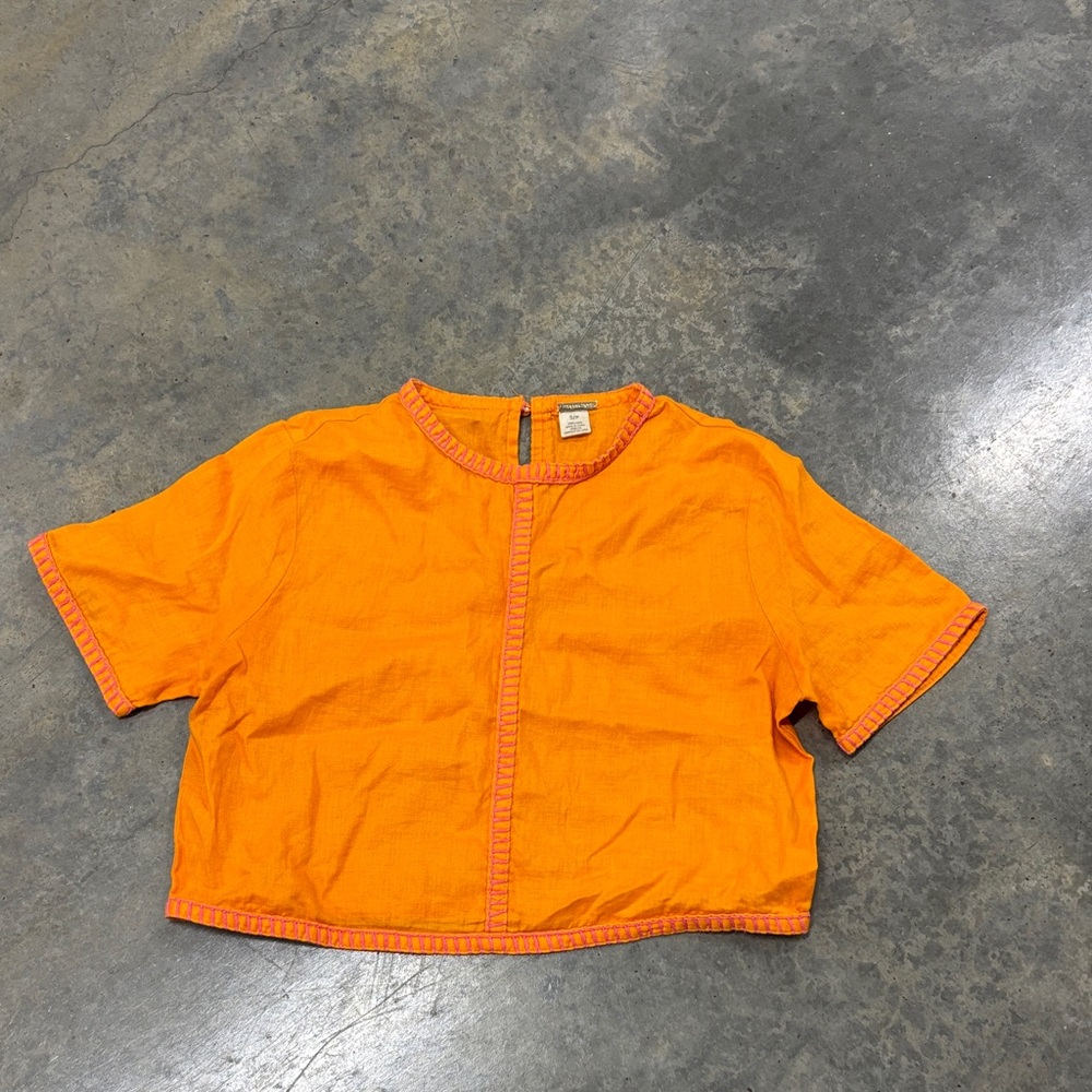 Magashoni linen top
